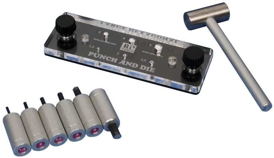 RPツールズ パンチ&ダイ (六角・大) ホビー用工具 RP-LHPD RP-LHEX拍卖