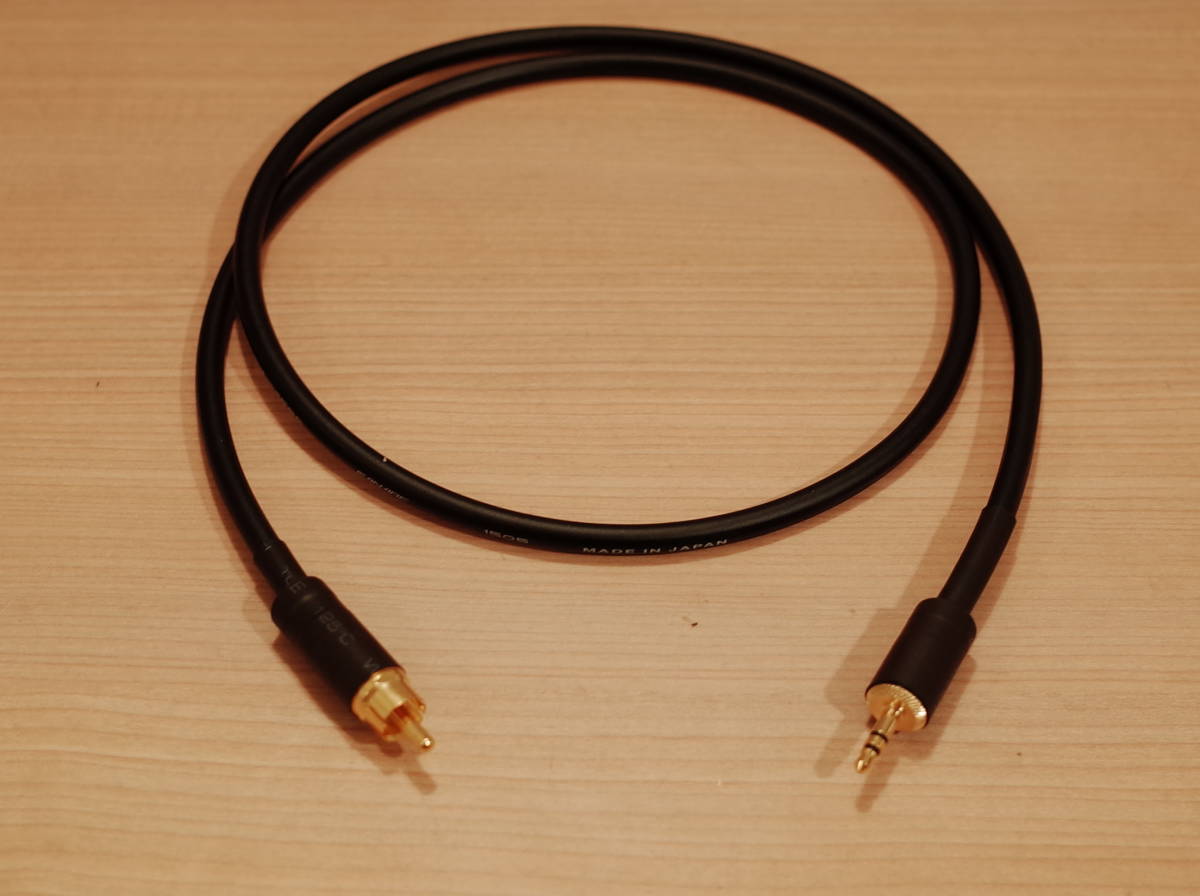 ★ 即決 3.5mmステレオミニプラグ→RCAモノラル変換ケーブル カナレ L-4E6S 黒 2m NEUTRIK NYS231BG-LL NYS352AG ブランド-長さ変更可能 ★拍卖