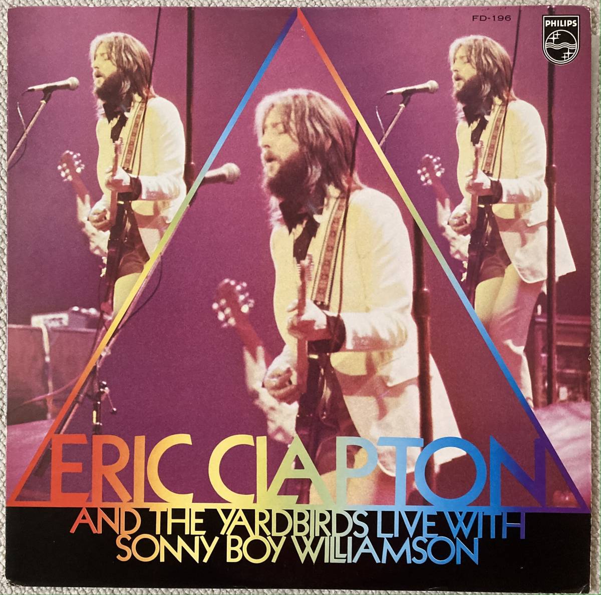 国内盤LP 不滅のエリック・クラプトン ERIC CLAPTON AND THE YARDBIRDS LIVE WITH SONNY BOY WILLIAMSON拍卖