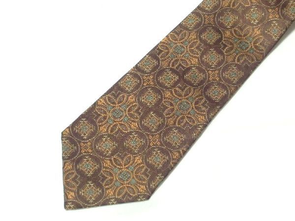 中古 良品 used★細め ニコル NICOLE シルク100% SILK100% 絹100% ネクタイ拍卖