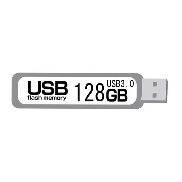 送料無料 USBメモリ USB3.0 128GB 128ギガ フラッシュメモリ お得拍卖