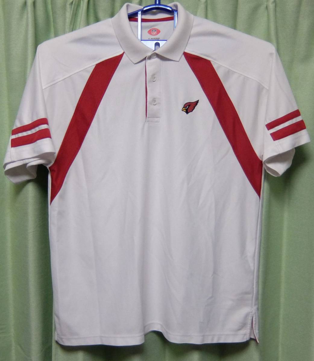 NFL アリゾナ カージナルス 半袖ポロシャツ L 中古拍卖