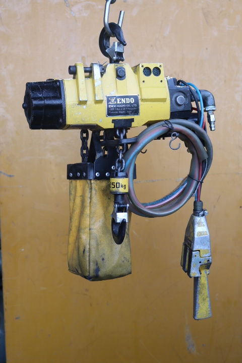 遠藤工業 ENDO エアーホイスト 1/4t EHL-025TS 動作確認済 即決価格.拍卖