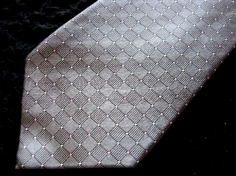 超買得【280円~】№3644★ほぼ未使用★【美品 本格 シルク100%高級ネクタイ】拍卖