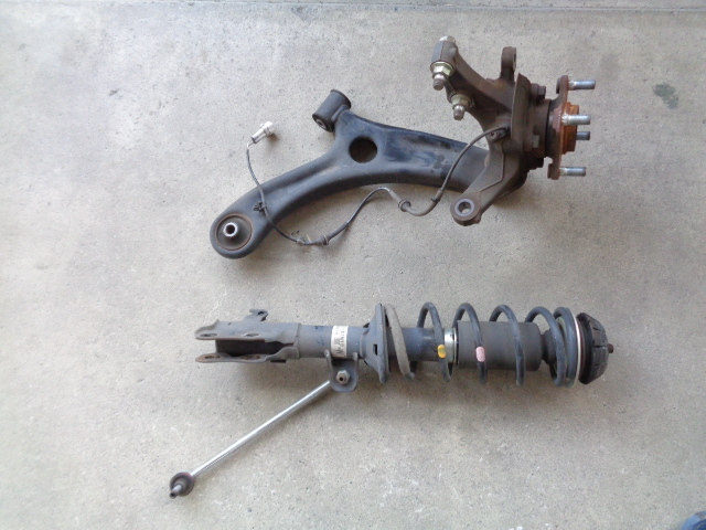 MK32S スペーシア 右ストラット ナックル ロアアーム 2203-9796拍卖