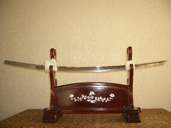 ☆★骨董天国☆★4.無鑑査八鍬靖武忠雄合作!!日本刀拍卖