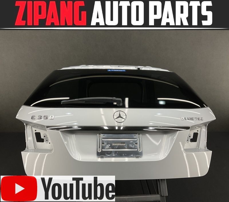 MB094 W212 E350T AV ブルーテック パワー リア ゲート バックドア ◆775 イリディウムシルバーM ★変形なし 【動画あり】〇拍卖