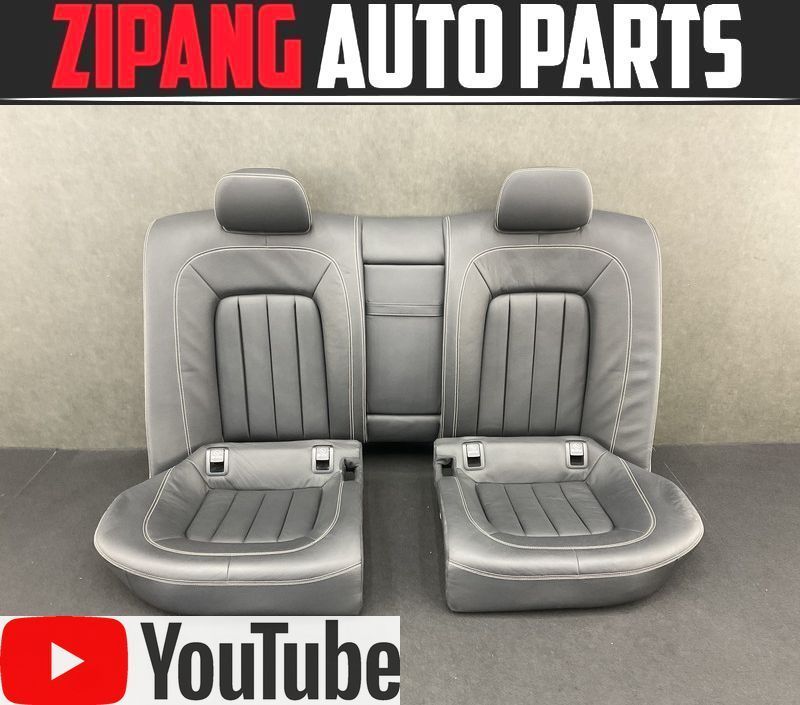 MB120 C218 CLS350 AMG スポーツP 本革 リア シート ★穴あき/破れなし 【動画あり】◎拍卖