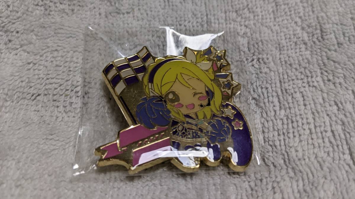 【送料無料】ラブライブ!サンシャイン!! ピンバッチ 小原鞠莉 (スクフェス感謝祭チアガール) Aqours拍卖