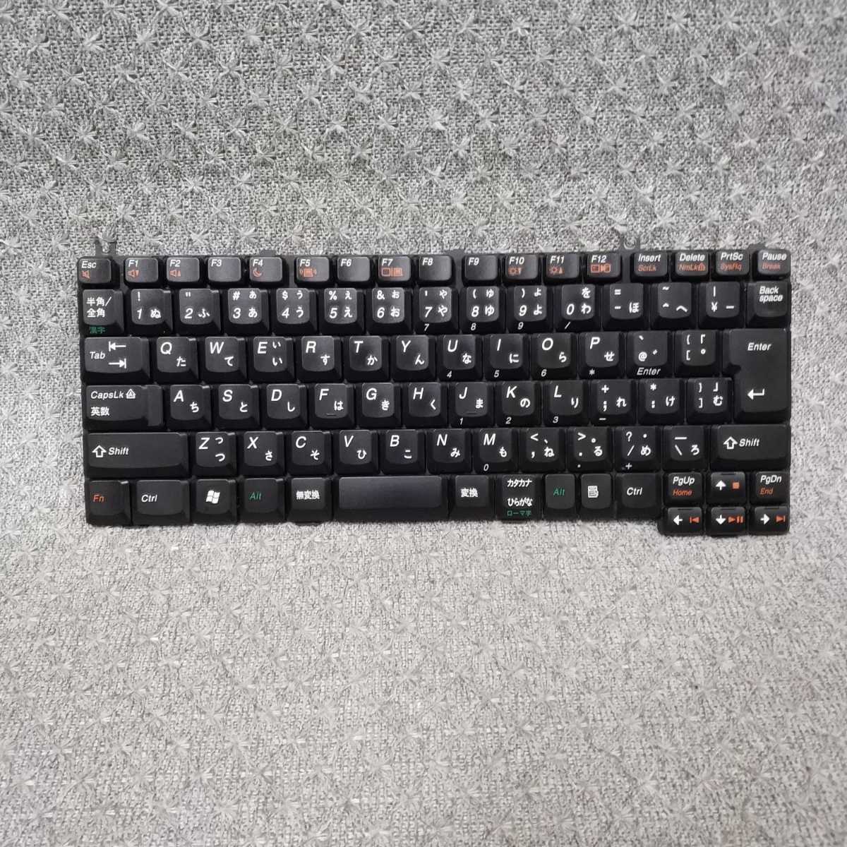 岐阜 即日発送 送料198円 ★ Lenovo レノボ 4446 等用 日本語キーボード ★ 42T3428(BCF-89JP) ★ 動作確認済 K565拍卖