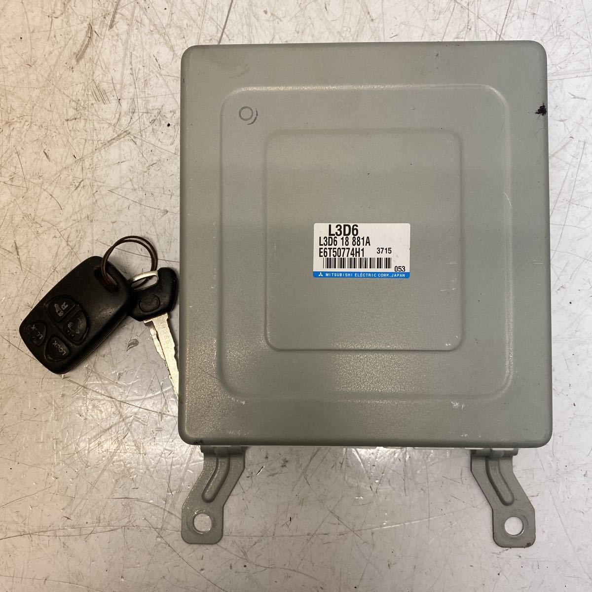 ★マツダ MPV★エンジンコンピューター/キー/TA-LW3W BK62拍卖