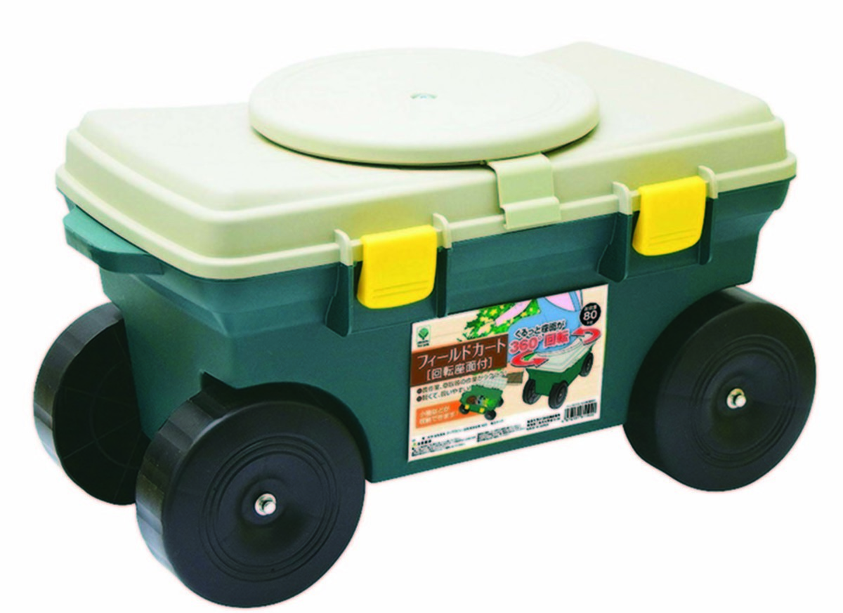 送料無料 フィールドカート(回転座面付)日本製 ガーデニング イス/1920x1台拍卖