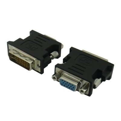 送料無料 DVI-I(24+5ピン・オス) → VGA(D-Sub15ピン・メス) 変換アダプタ DVIA-VGABN 変換名人/4571284888807拍卖