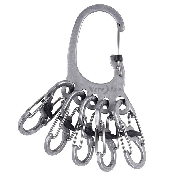 送料無料メール便 ナイトアイズ ロック付きカラビナキーリング ビッグフットロッカー キーホルダー KLKBF-11-R6 日本正規品拍卖