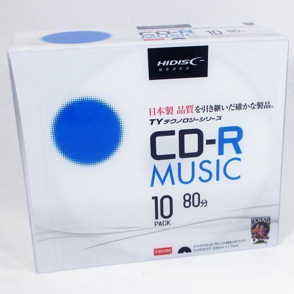 同梱可能 CD-R 音楽用 80分 TYシリーズ太陽誘電指定品質 5mmスリムケース 10枚 HIDISC TYCR80YMP10SC/0083x1個拍卖