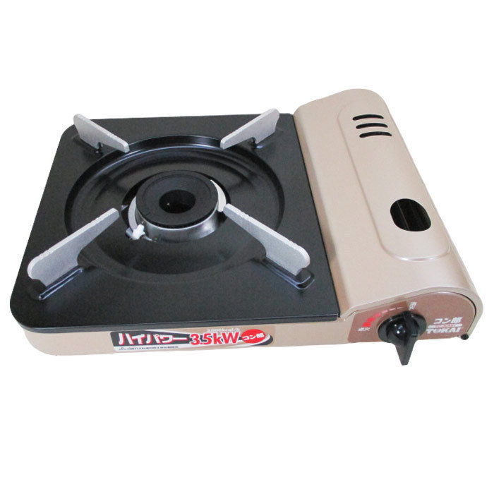 送料無料 カセットコンロ コン郎 PSLPGマーク付簡単マグネット式ボンベ着脱 強力3.5kW 3000kcal/h TC-30MH/東海x3台セット/卸拍卖