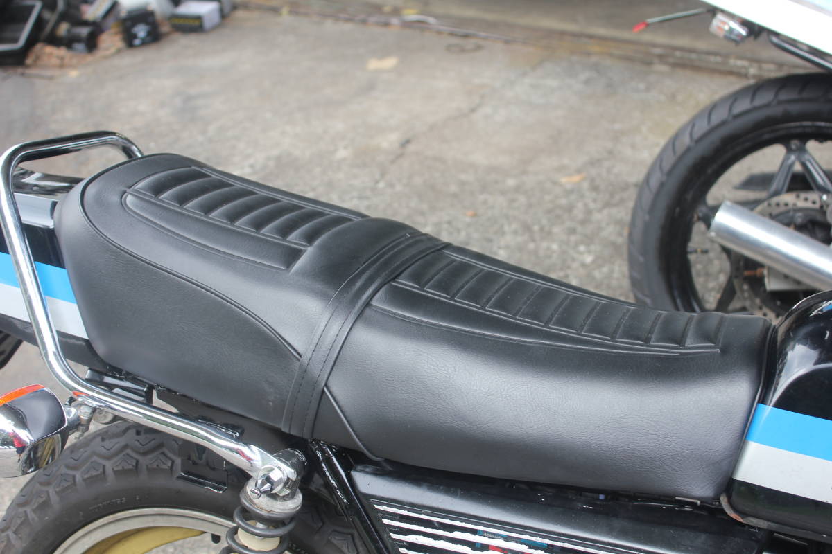 FX用高品質リプロシート Z400FX Z500FX Z550FX 鉄ベース 検 CBX400F Z1 Z2 Z750RS GSX400E GS400 XJ400 GT380 RZ250 RG250E CB250T拍卖