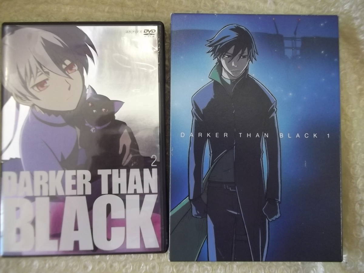 DVD DARKER THAN BLACK 黒の契約者 vol.1 vol.2 2巻セット 現状渡し品拍卖