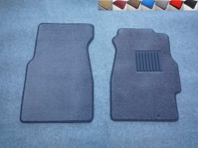 ホンダ シビック EF1/2/3/9 EG3/4/6 EK2/3/4/9 3ドアHB フロントマット◇選べるカラー7色◇新品 A/-vg拍卖