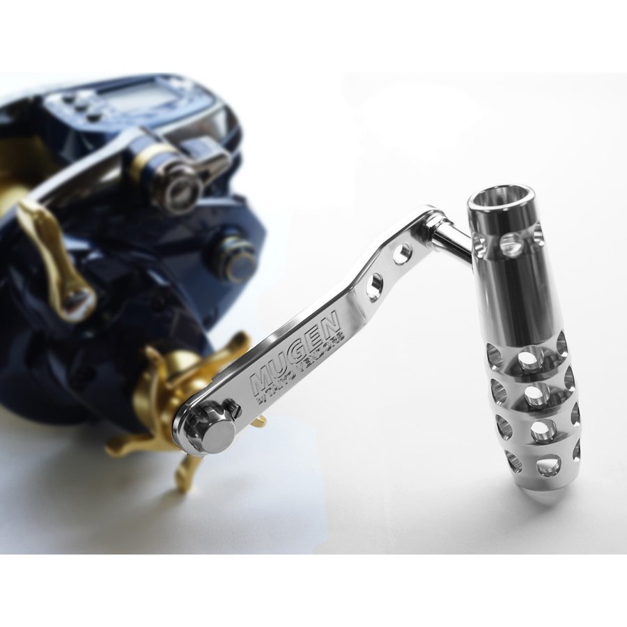 ■■新品■●シマノBM6000/9000等 ムゲンパワーハンドルSD-2(s)【シルバー】拍卖