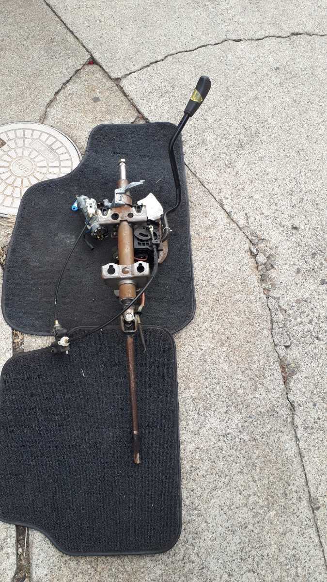 ダイハツ アトレー ワゴン S220G ステアリング シャフト 鍵付き キーボックス コーションプレート画像あり拍卖