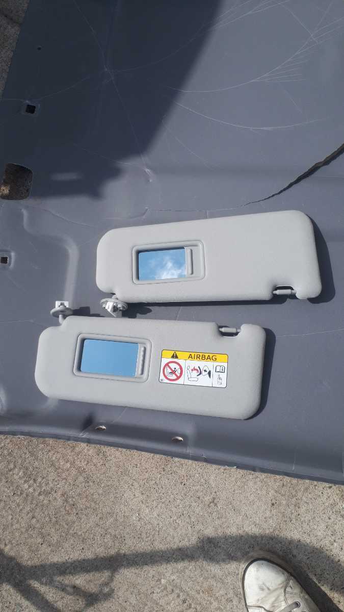 30 アルファード ヴェルファイア 純正 サンバイザー 日よけ 日除け グレー拍卖