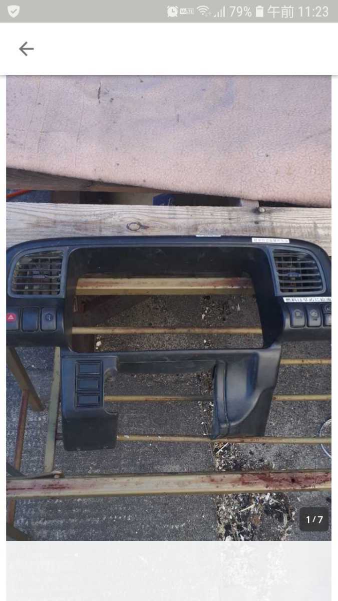 いすゞ エルフ NPR72 純正 メーターパネル パネル スイッチ ハザード コーションプレート画像あり拍卖