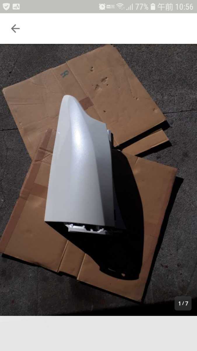 トヨタ アルファード AGH30W 30 純正 左 リア コーナーパネル アッパーカバー 070 パール 52166-58030拍卖