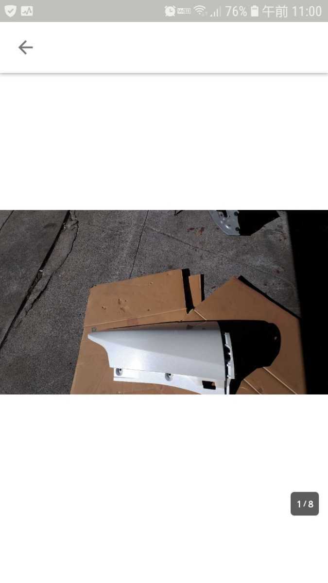 トヨタ 純正 AGH30 AGH35 GGH30 GGH35 30 アルファード ヴェルファイア リア 上部 コーナーパネル 右側 52165-58030 070 パールホワイト拍卖