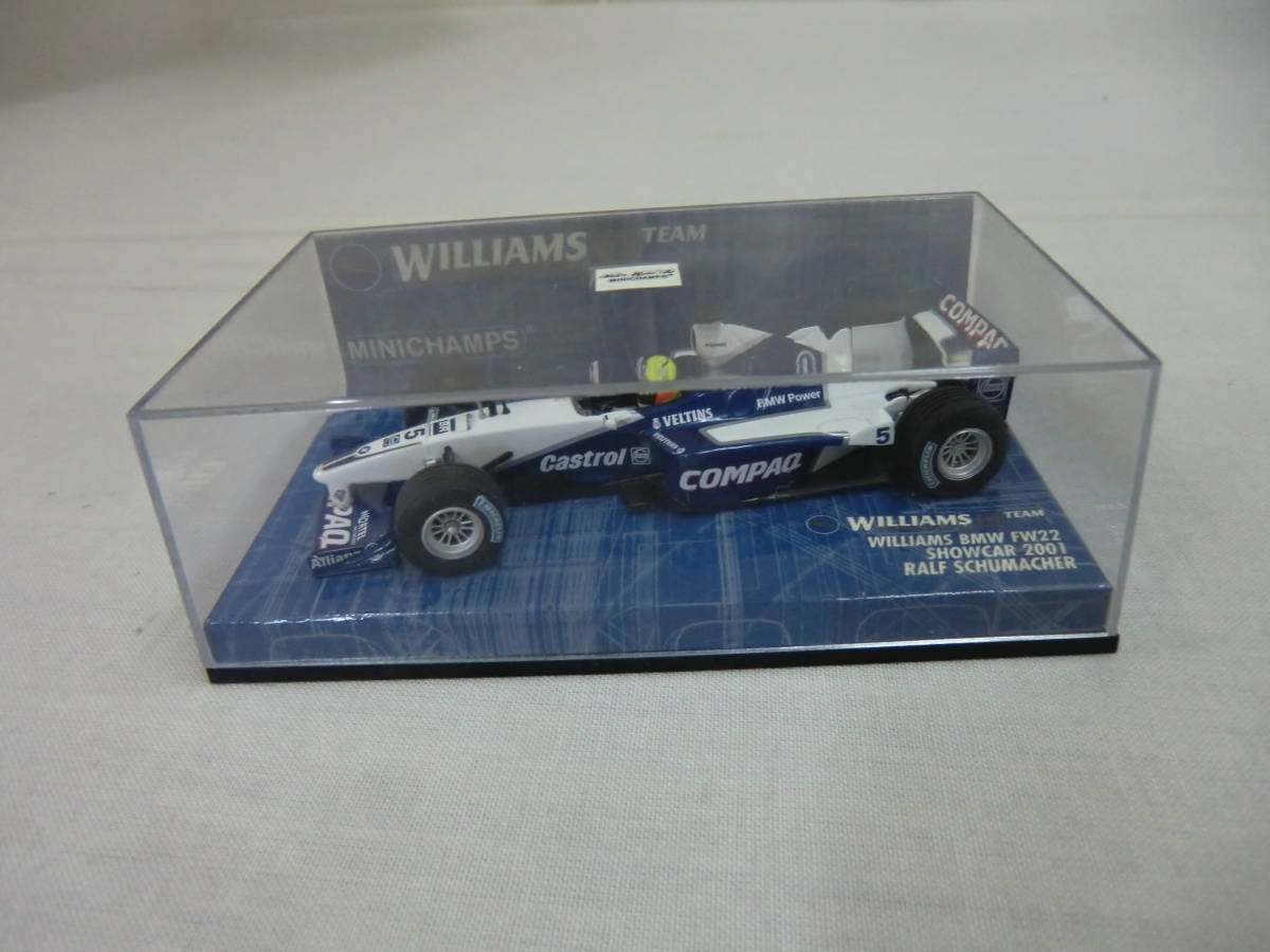 1:43 ミニチャンプス ウイリアムズF1チーム WILLAMS BMW FW22 SHOWCAR 2001拍卖