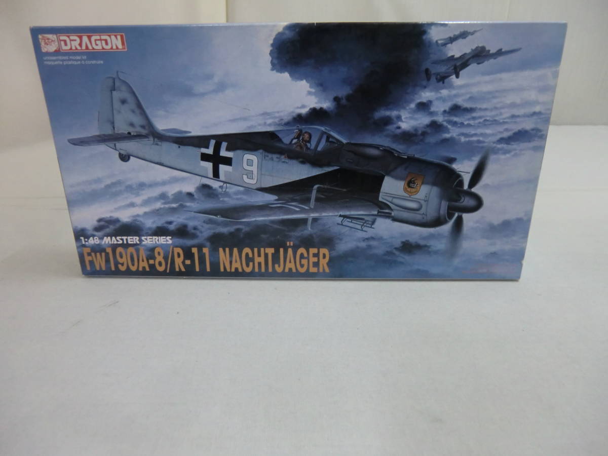 1:48 マスターシリーズ Fw190Aー8/R-11 “NACHT JAGER 5514 ドラゴン HASEGAWA拍卖