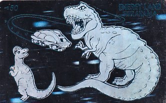 ●白浜エネルギーランド 恐竜 ホログラムテレカ拍卖