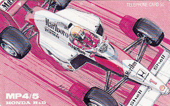 ●アイルトン・セナ MP4/5 HONDAテレカ拍卖