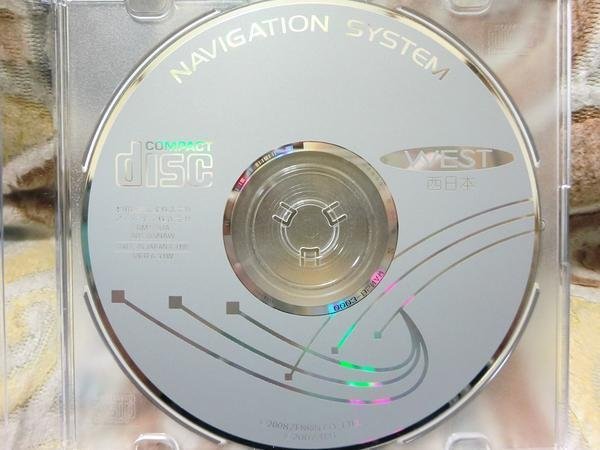 即決美品 ホンダ純正 ナビCD-Rom 2008年西日本版VER6.31W 送料込み拍卖