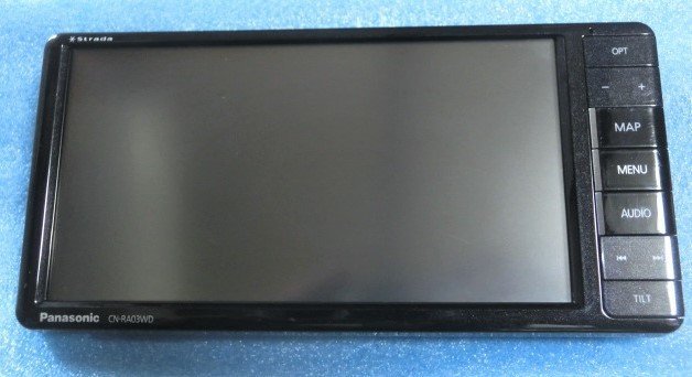 即決完動品 パナソニック SDナビ CN-RA03WDモニター/ディスプレーのみ モニター/ディスプレーが不調の方の交換用に最適です。拍卖