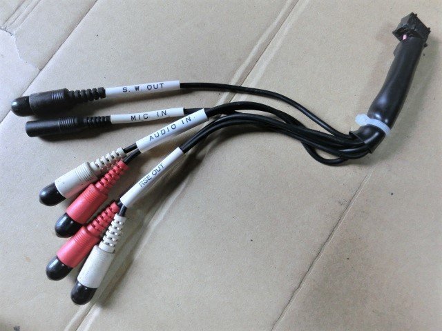 即決 パナソニック CN-HW800D・CN-HW830D用 AV入出力コード拍卖