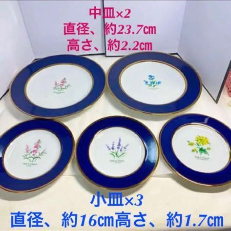 Henb in Dneam・中皿2枚小皿3枚 20220320拍卖