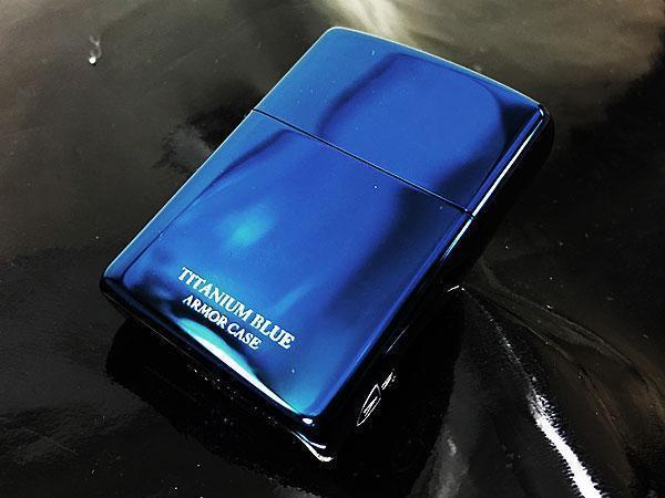 同梱可能 ジッポー アーマー 162 アンミックス ブルーチタン #16-BLTT拍卖