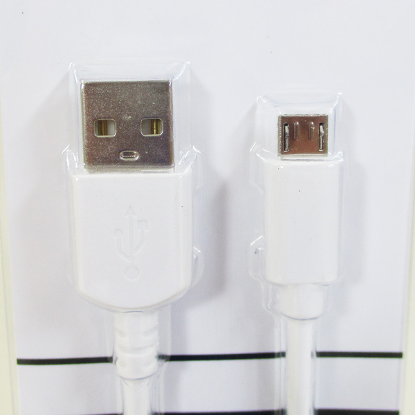 送料無料メール便 マイクロUSB microUSBケーブル1m 白 スマホ/タブレット高速充電/データ通信 HIDISC HD-MCC1WH/1231x3本セット/卸拍卖