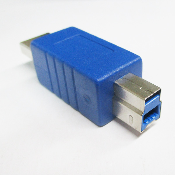 送料無料メール便 変換プラグ USB3.0 A(オス)-B(オス)USB3AA-BA 変換名人/4571284887138拍卖