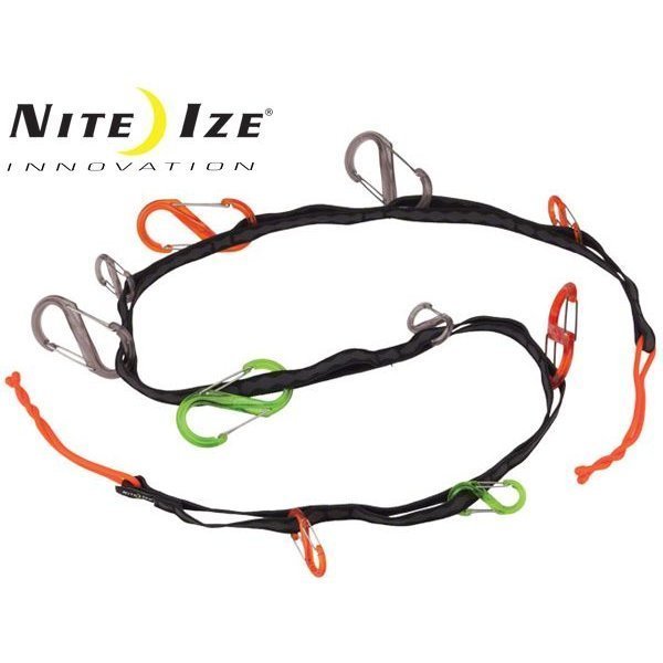 同梱可能 ナイトアイズ ギアーライン 4フィート洗濯紐 物干しロープ GLN4-M1-R8/7145拍卖