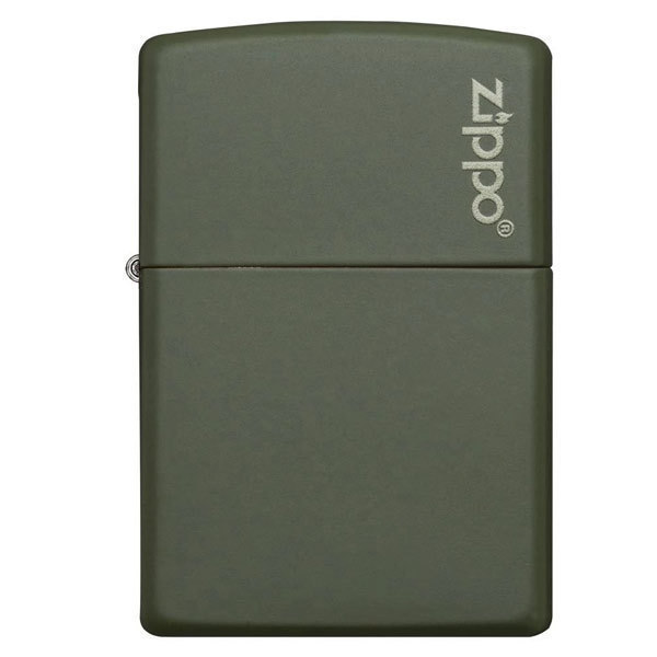 送料無料 ジッポー ysd#221ZL グリーンマット 5面マット仕上げ オイルライター拍卖