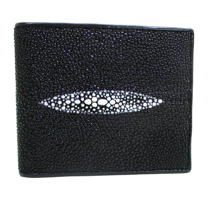 送料無料メール便 スティングレイ 2つ折り財布 E2634BK(黒)拍卖