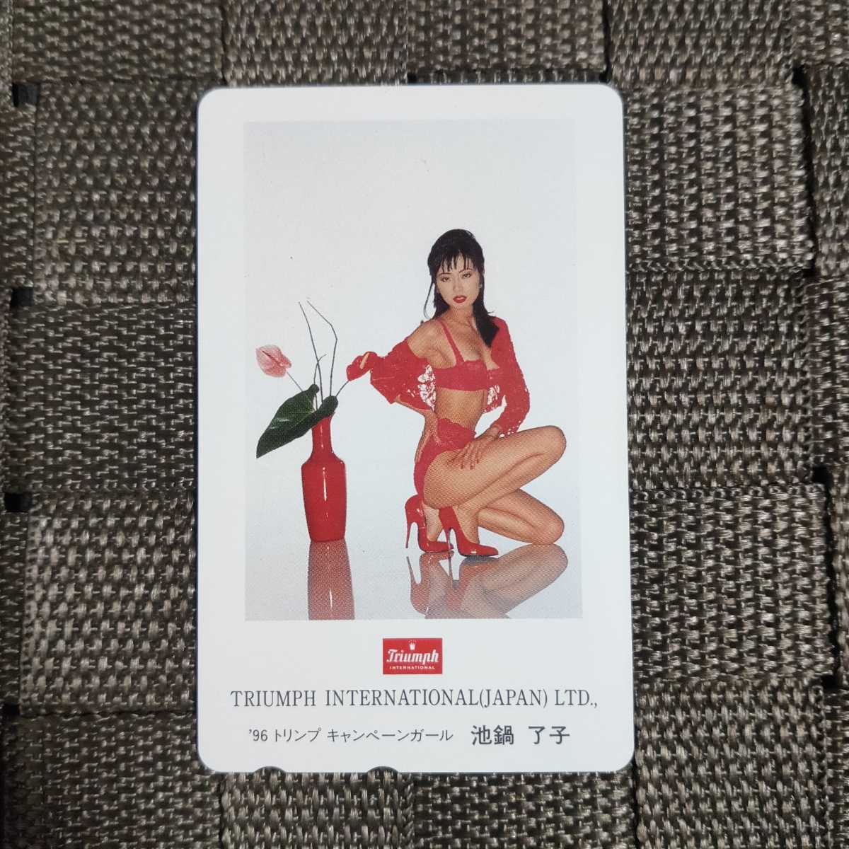 ◎池鍋了子(キャンペーンガール)のテレカ(2)◎拍卖