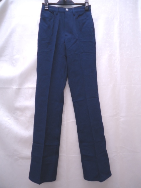 【KCM】MATO-153-27★未使用品★【BOBSON/ボブソン】レディース 2WAY ストレッチパンツ サイズ 27 ネイビー系拍卖