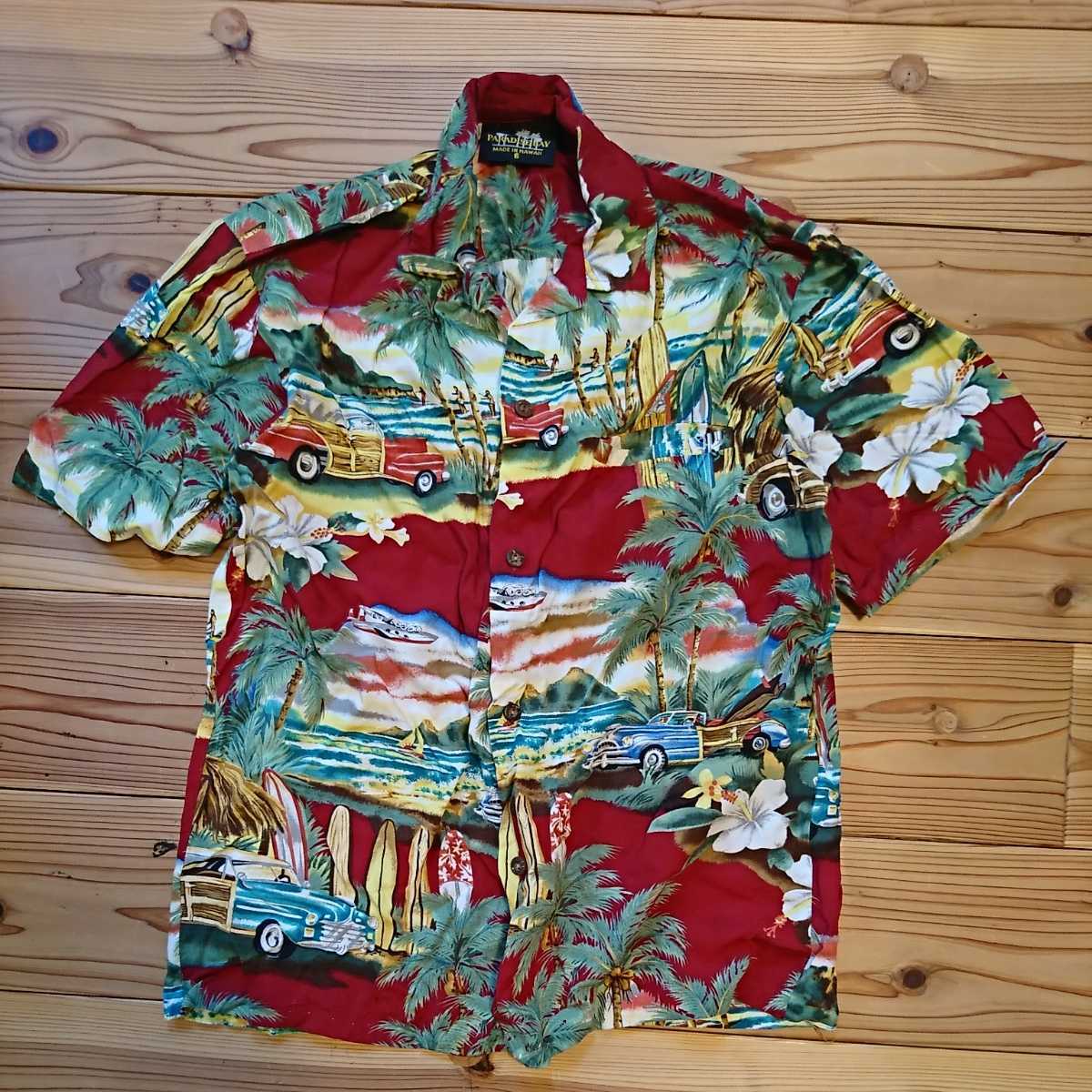 PARADISE BAY アロハシャツ S拍卖