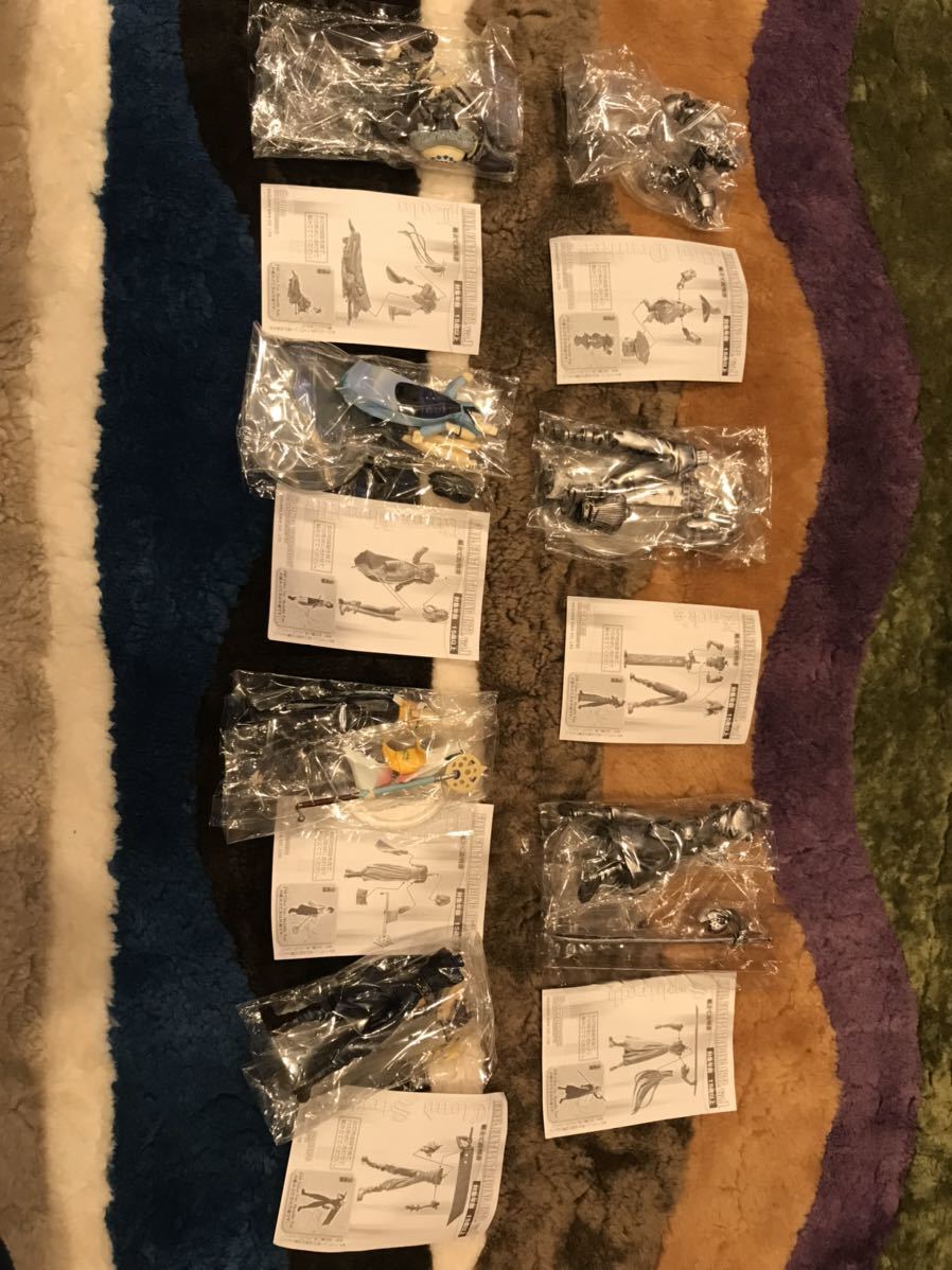 ファイナルファンタジートレーディングアーツvol1 7体セット FF スクウェアエニックス拍卖