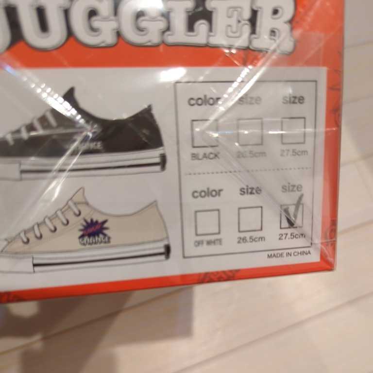 ジャグラー★スニーカー ホワイト 27.5cm拍卖