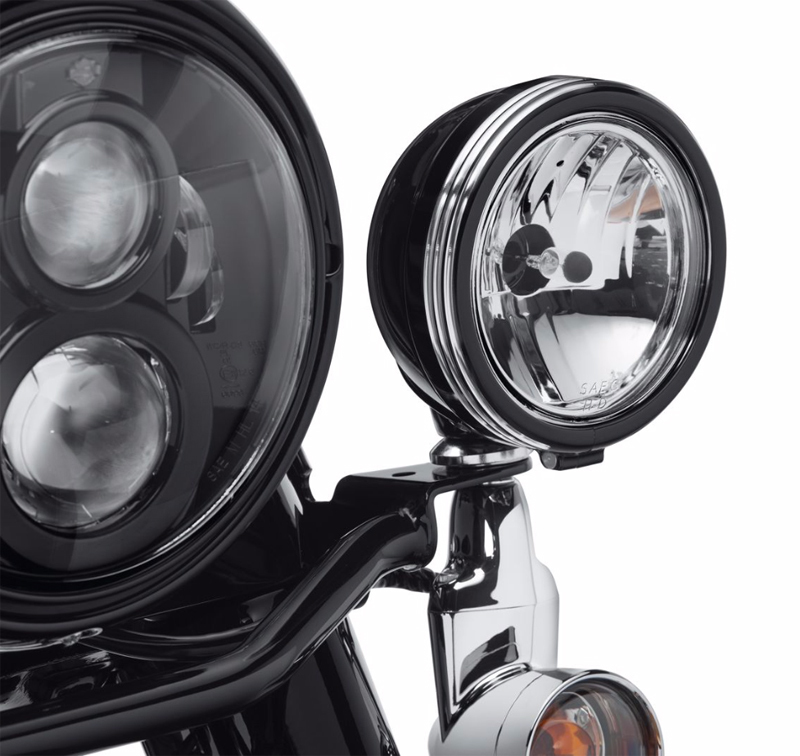 H-D純正OP ディファイアンス パッシングライトトリムリング 検 ソフテイル ツーリング 補助ランプ ストリートグライド ロードキング CVO拍卖