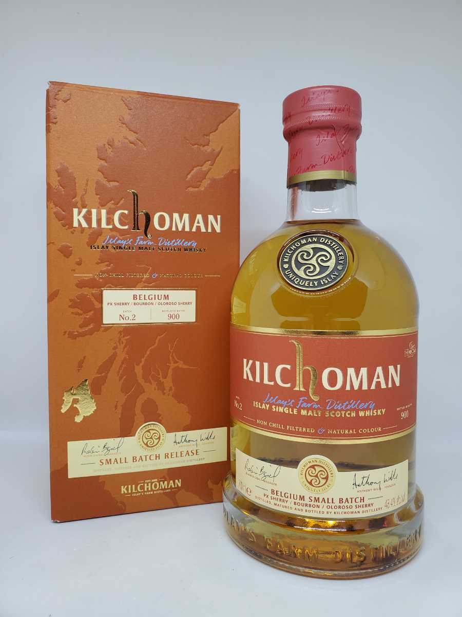 【限定ボトル】キルホーマン ベルギー スモールバッチ ザ ネクター KILCHOMAN THE NECTAR BELGIUM SMALL BATCH ※22218拍卖